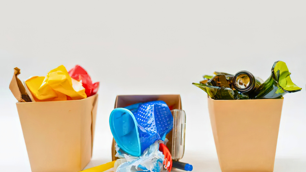 Tecnico che controlla un’area di compostaggio