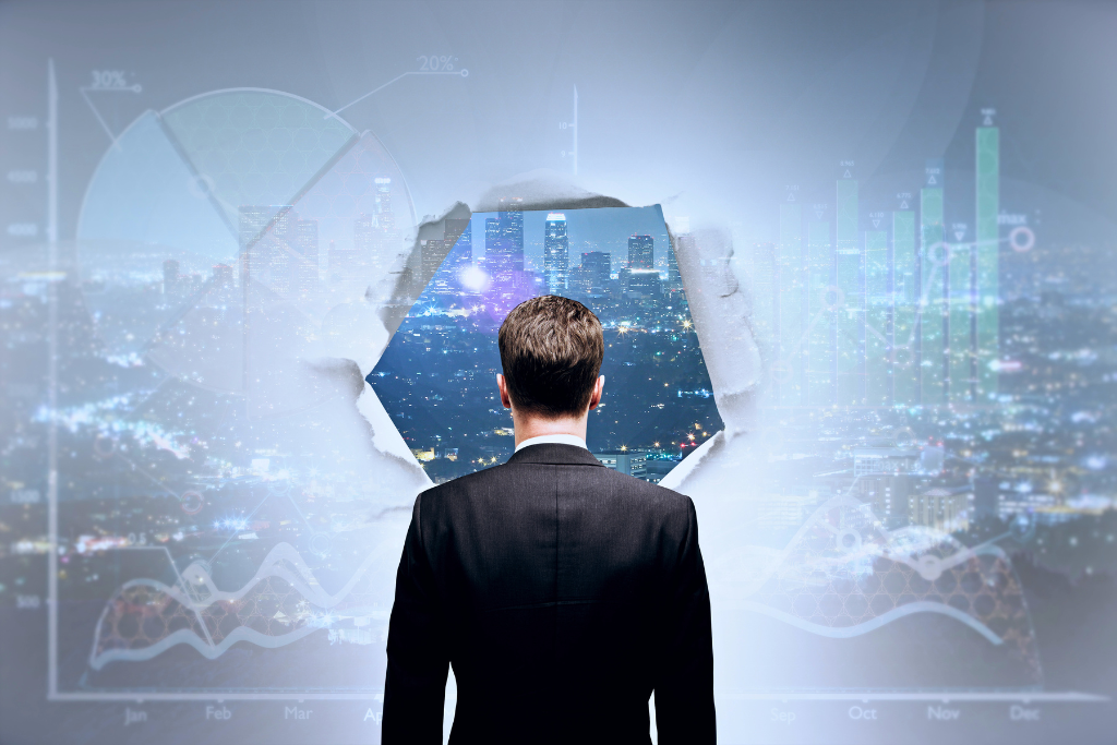 Presidente di una cooperativa sociale durante una riunione